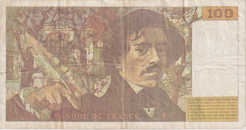 FRANCE 100 FRANCS 1994 P154 F