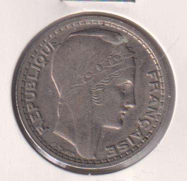 FRANCE 10 FRANCS 1947 IN COIN FLIP