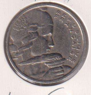 FRANCE 100 FRANCS 1954 IN COIN FLIP