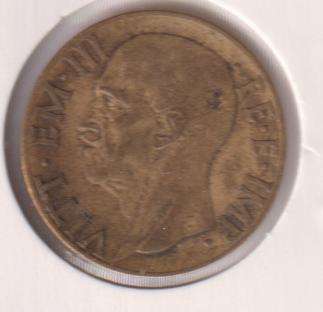 ITALY 5 CENTAVOS 1939 IN COIN FLIP