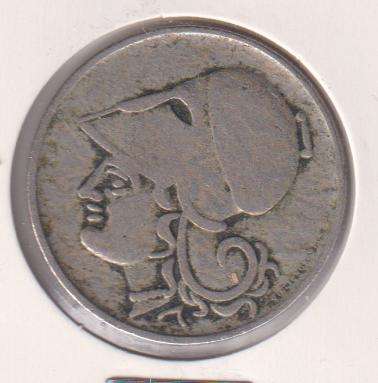 GREECE 2 DRAGMAI 1926 IN COIN FLIP