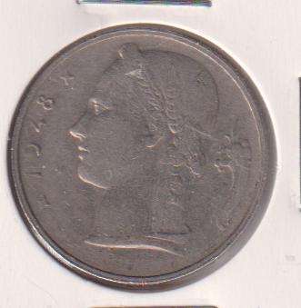 BELGIUM 5 FRANCS 1948 IN COIN FLIP