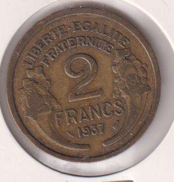 FRANCE 1 FRANC 1931 IN COIN FLIP