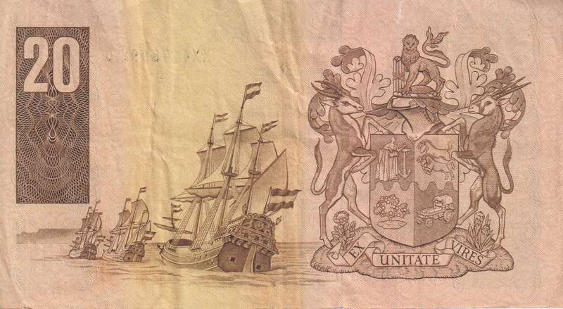 REPUBLIC OF SOUTH AFRICA - 20 RAND C.L.Stals CD 1990 E/A 688 VF - REPLACEMENT BANKNOTE
