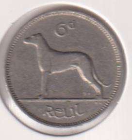 IRELAND 6 PENNIES 1940 - IN COIN FLIP