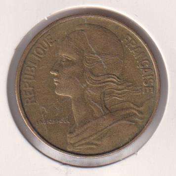 FRANCE 50 CENTIMES  1962  IN COIN FLIP