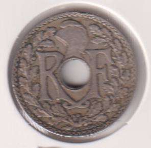 FRANCE 10 CENTS 1935 IN COIN FLIP