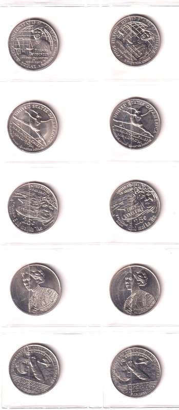 2023 P&D Mints American Women Series Quarters 10Coins Full Set