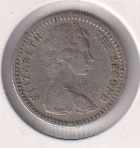 RHODESIA 6 PENNIES/5cents  1964 IN COIN FLIP