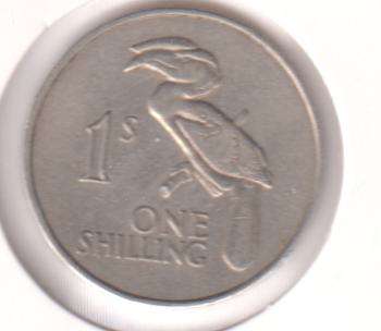 ZAMBIA 2 SHILLINGS 1964 IN COIN FLIP