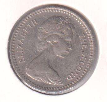 RHODESIA 10 CENT/1 SHILLING 1964 IN COIN FLIP