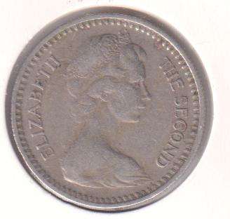 RHODESIA 10 CENT/1 SHILLING 1964 IN COIN FLIP