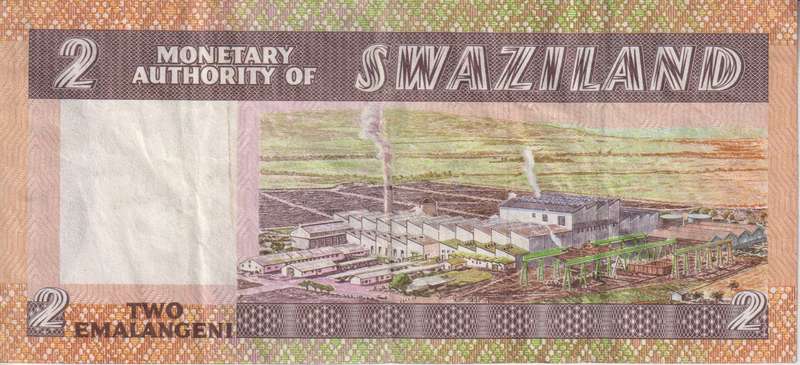 SWAZILAND 2 EMALANGENI 1974  P2 VF