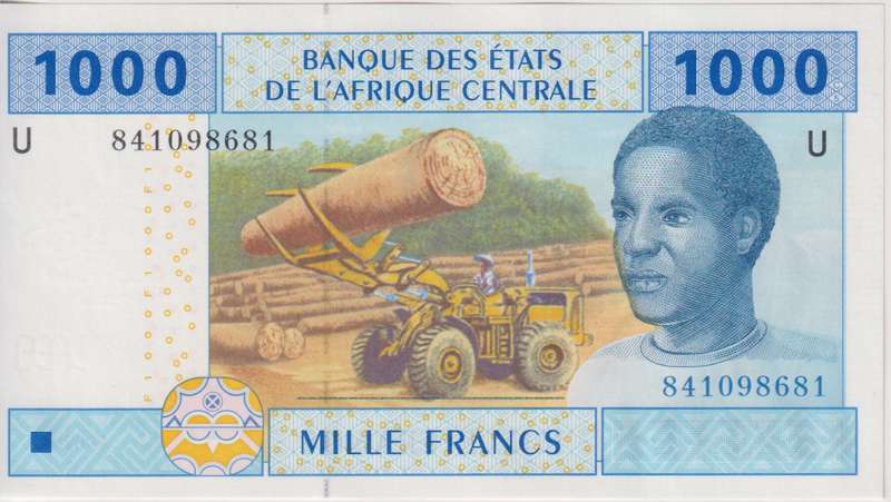 Central African Republic, CAMEROUN, 1000 Francs, 2017 P207Ue UNC
