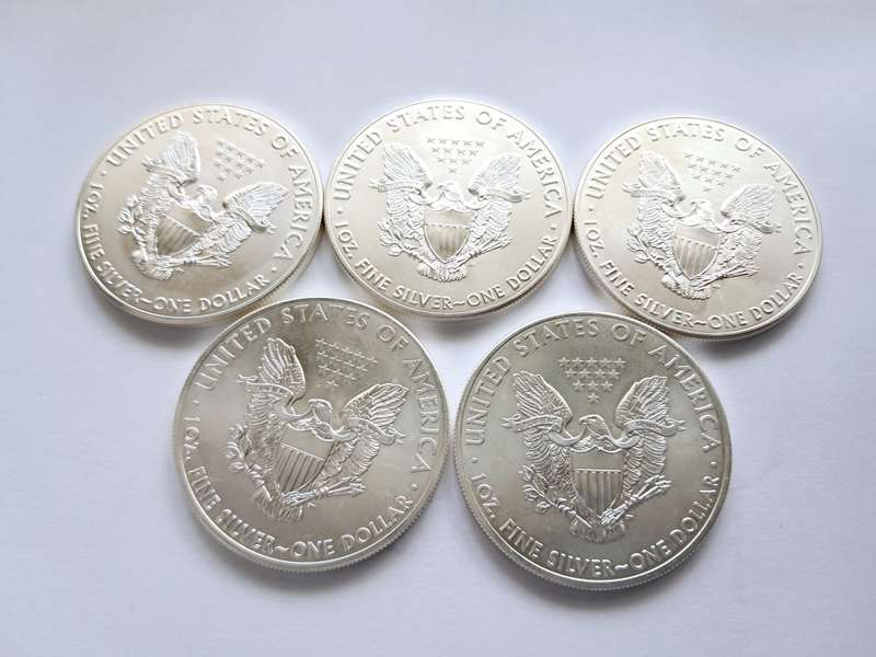 1 OZ  SILVER COIN - USA Liberty Silver Coins - bid per coin (5 AVAILABLE)