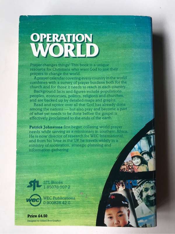 Operation World by Patrick J. St. G. Johnstone