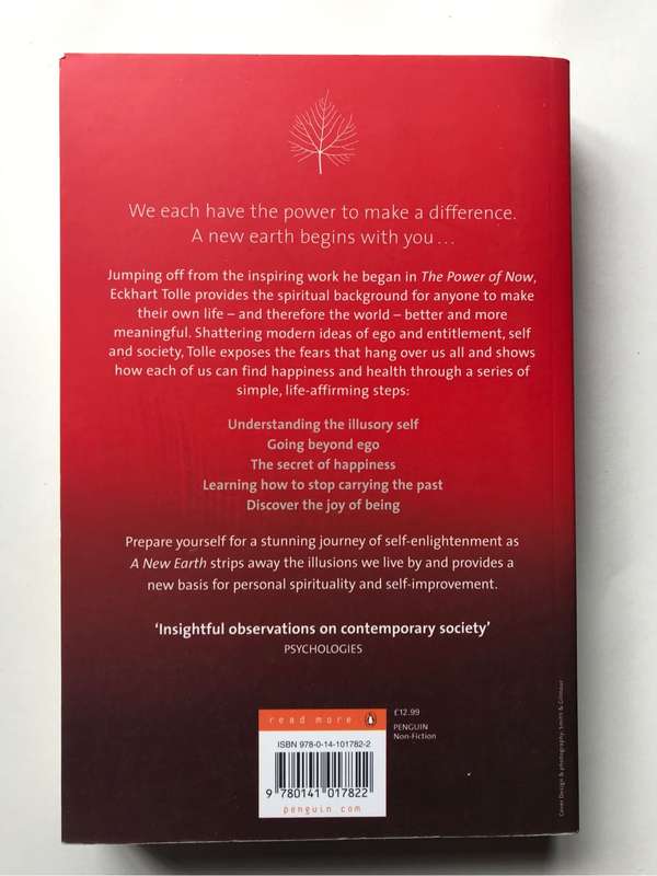 A New Earth: Awakening to Your Lifes Purpose by Eckhart Tolle