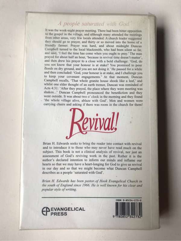 Revival! A People Saturated with God by Brian H. Edwards