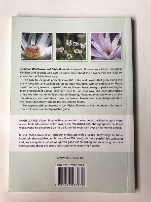 Common Wild Flowers of Table Mountain by Bruce Mackenzie and Hugh Clarke