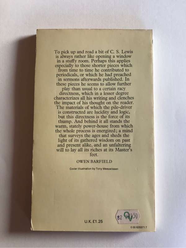 God in the Dock by C. S. Lewis