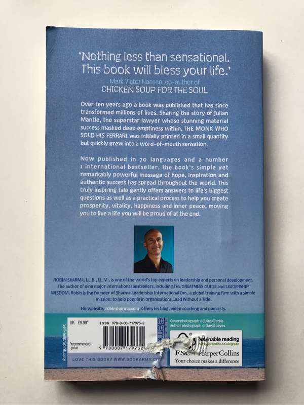 Discover Your Destiny with the Monk Who Sold His Ferrari by Robin Sharma