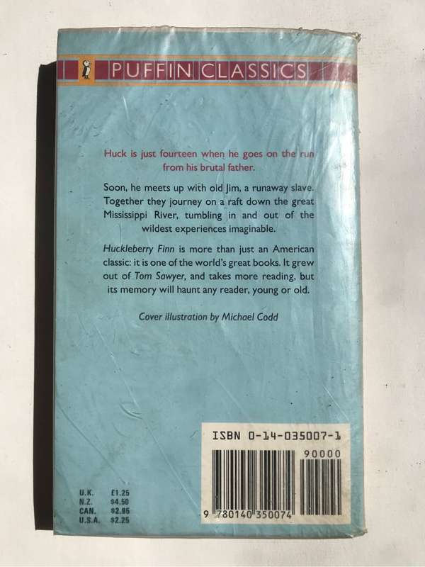 Adventures of Huckleberry Finn by Mark Twain