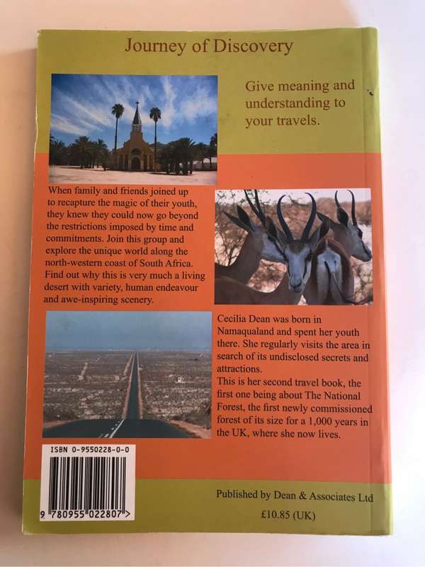 Journey Through the Living Deserts of South Africa by C. M. Dean