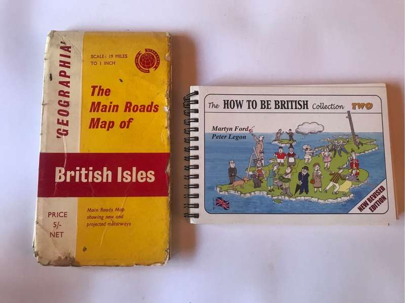 British Isles Roadmap and How to be British by Martyn Ford