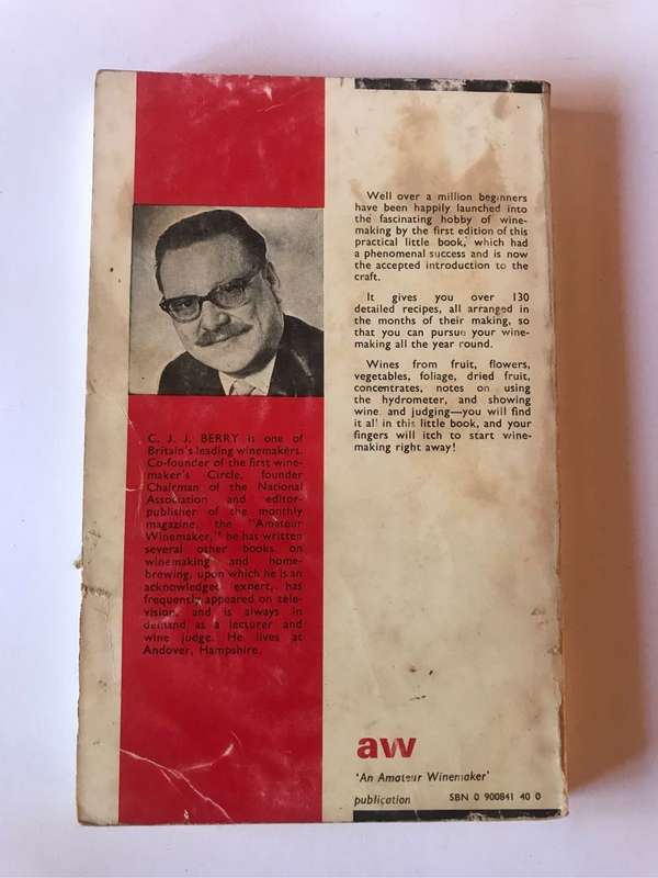 First Steps in Winemaking by Cyril Berry