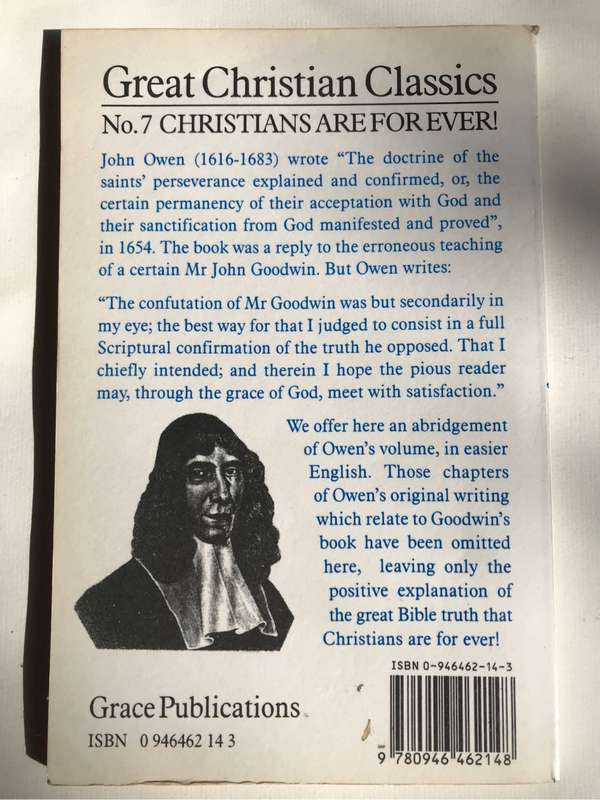 Christians are forever by John Owen