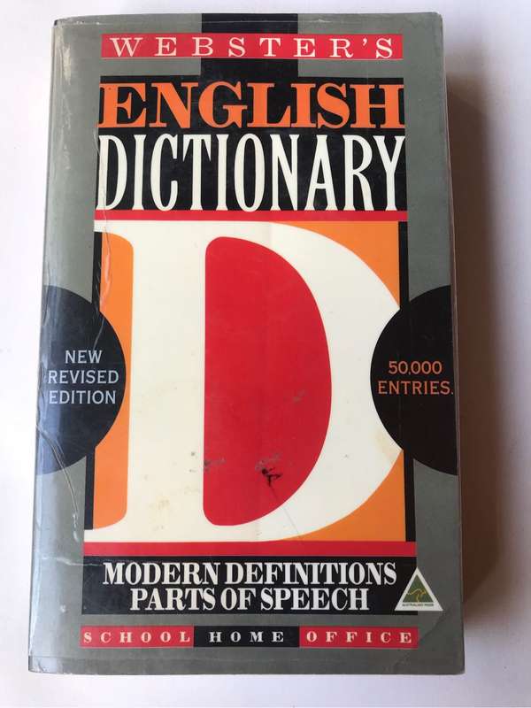 Rogets Thesaurus and Websters English Dictionary