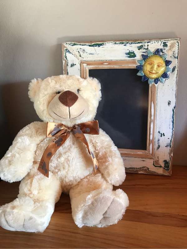 Nursery gift set (Sun frame and bear)