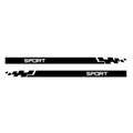 Universal Sport Car Stickers Full Body Car Side Styling kit