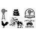 Decorative Sticker Mix - Farming set / Plaas Stel - ENGLISH