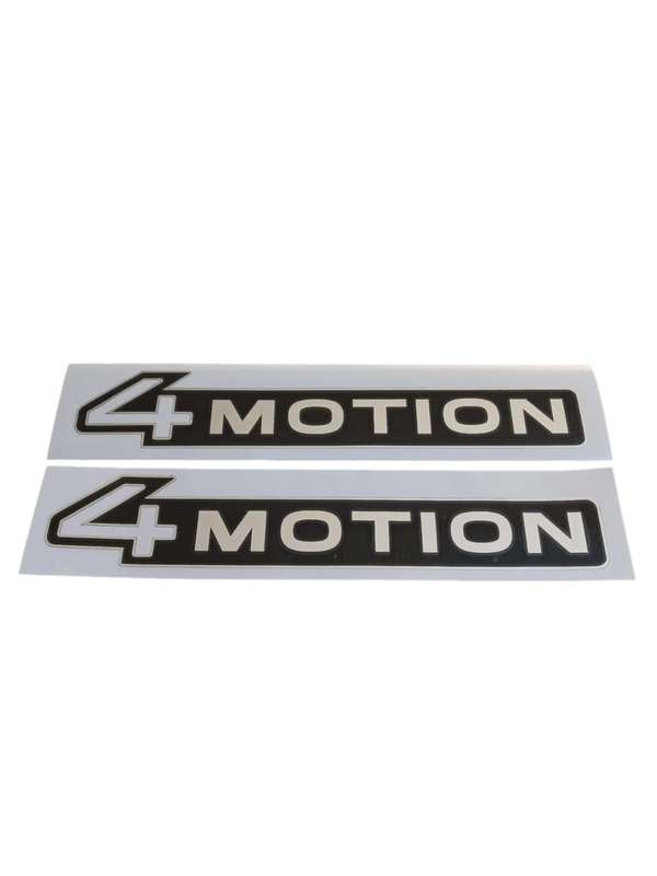 Chrome 4Motion sticker set