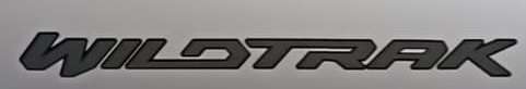 Charcoal and Black Wildtrak sticker set
