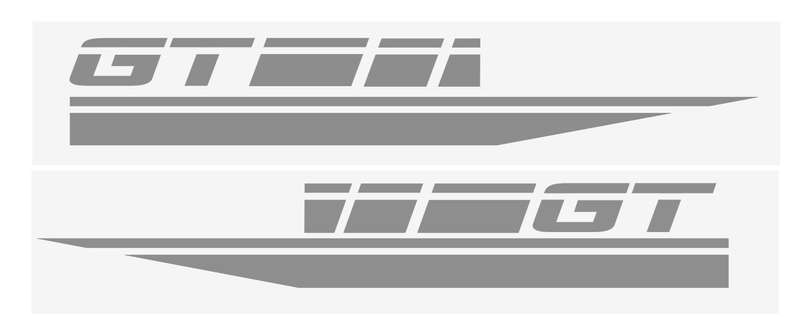 GT side sticker set