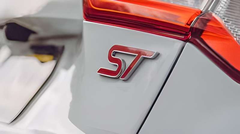 Ford ST Gel Decal & ST Racing Stickers Set
