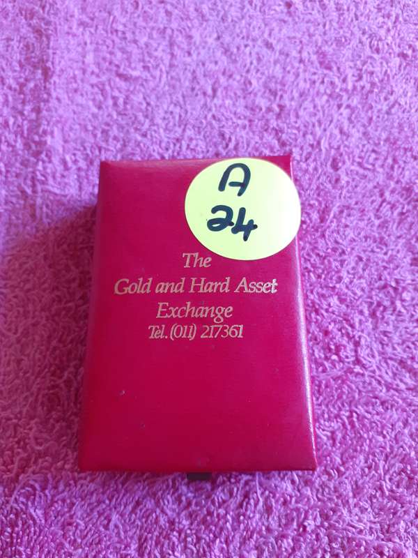 Empty Coin Holder Box. The Gold and Hand Asset Exchange