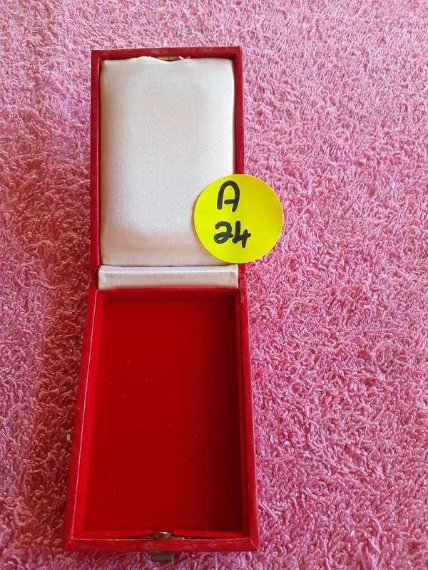 Empty Coin Holder Box. The Gold and Hand Asset Exchange