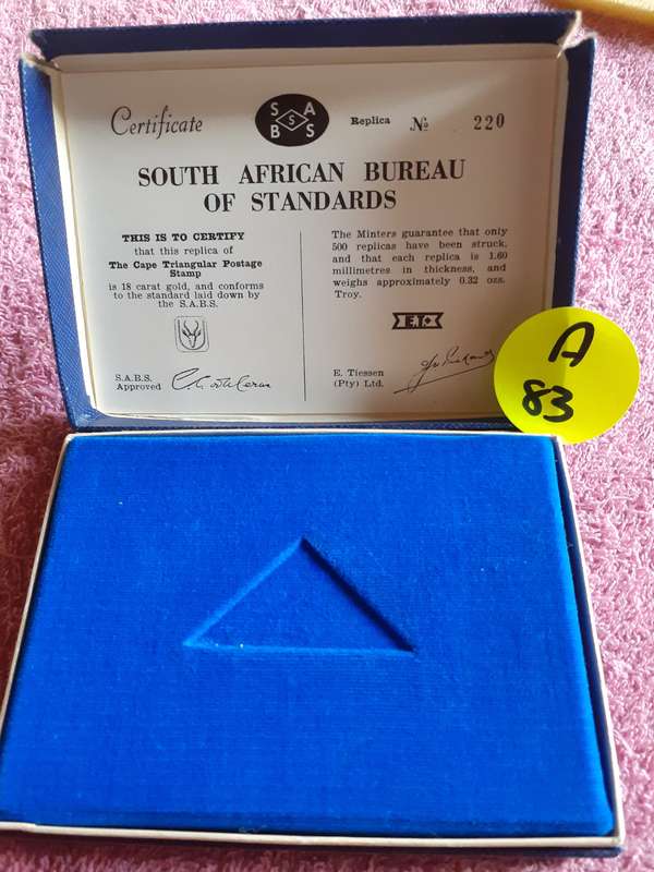Empty Blue Coin Holder Box.