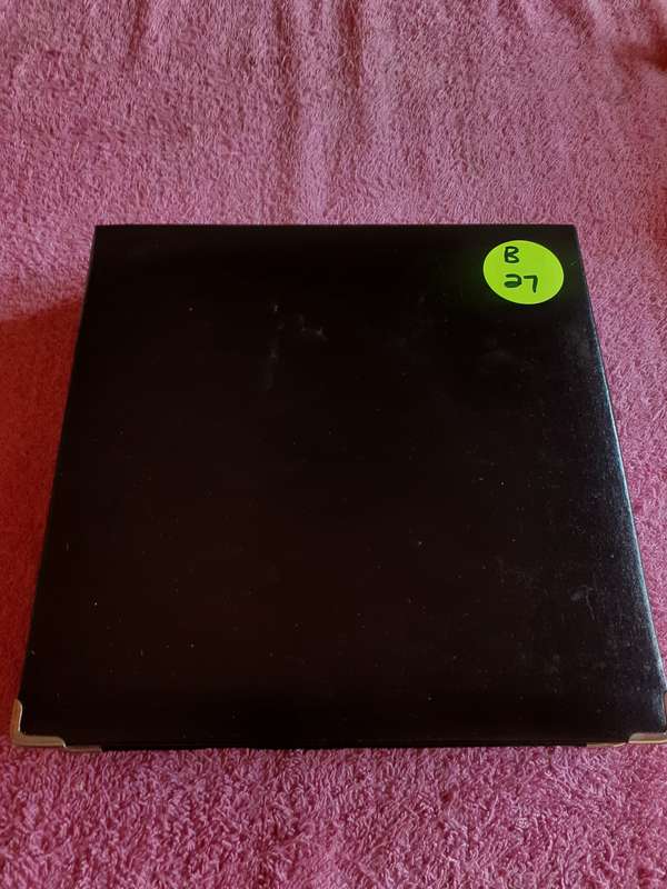 Empty  Black Coin Holder Box .