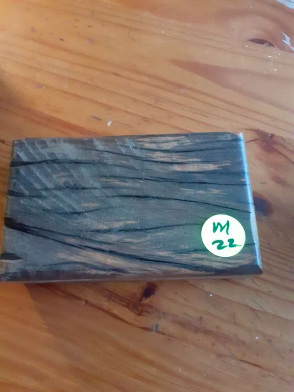 Empty Sleeper Wooden Coin Holder Box