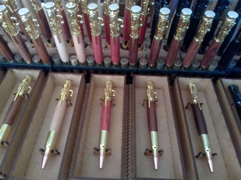 Bolt Action Parker 375 Magnum Pen