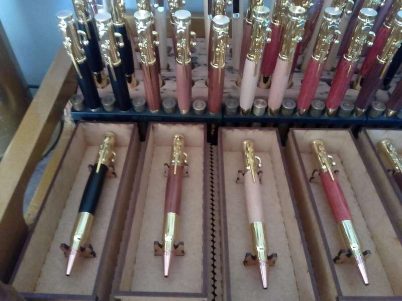Bolt Action Parker 375 Magnum Pen