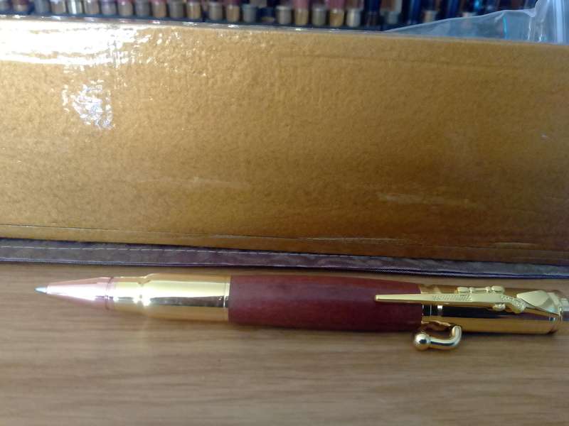 Bolt Action Parker 375 Magnum Pen