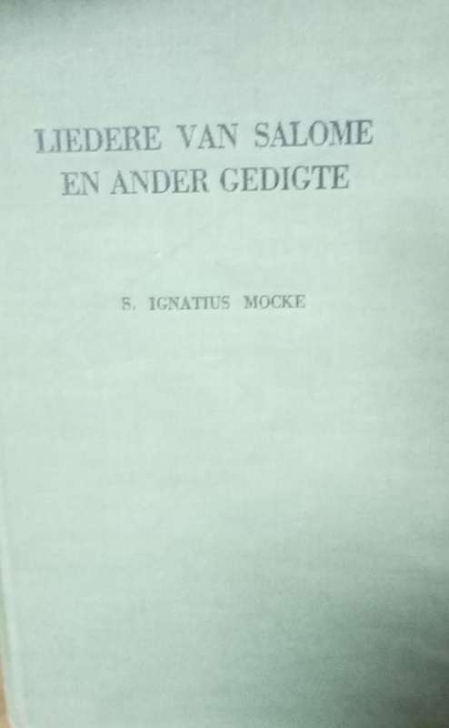 Liedere van salome en ander gedigte