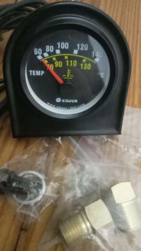 Car heat gauge