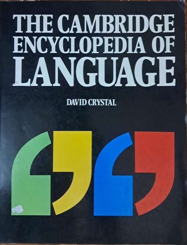 The cambridge encyclopedia of language