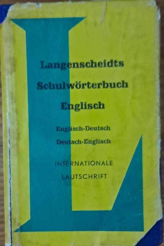 Langenscheidts schulworterbuch englisch
